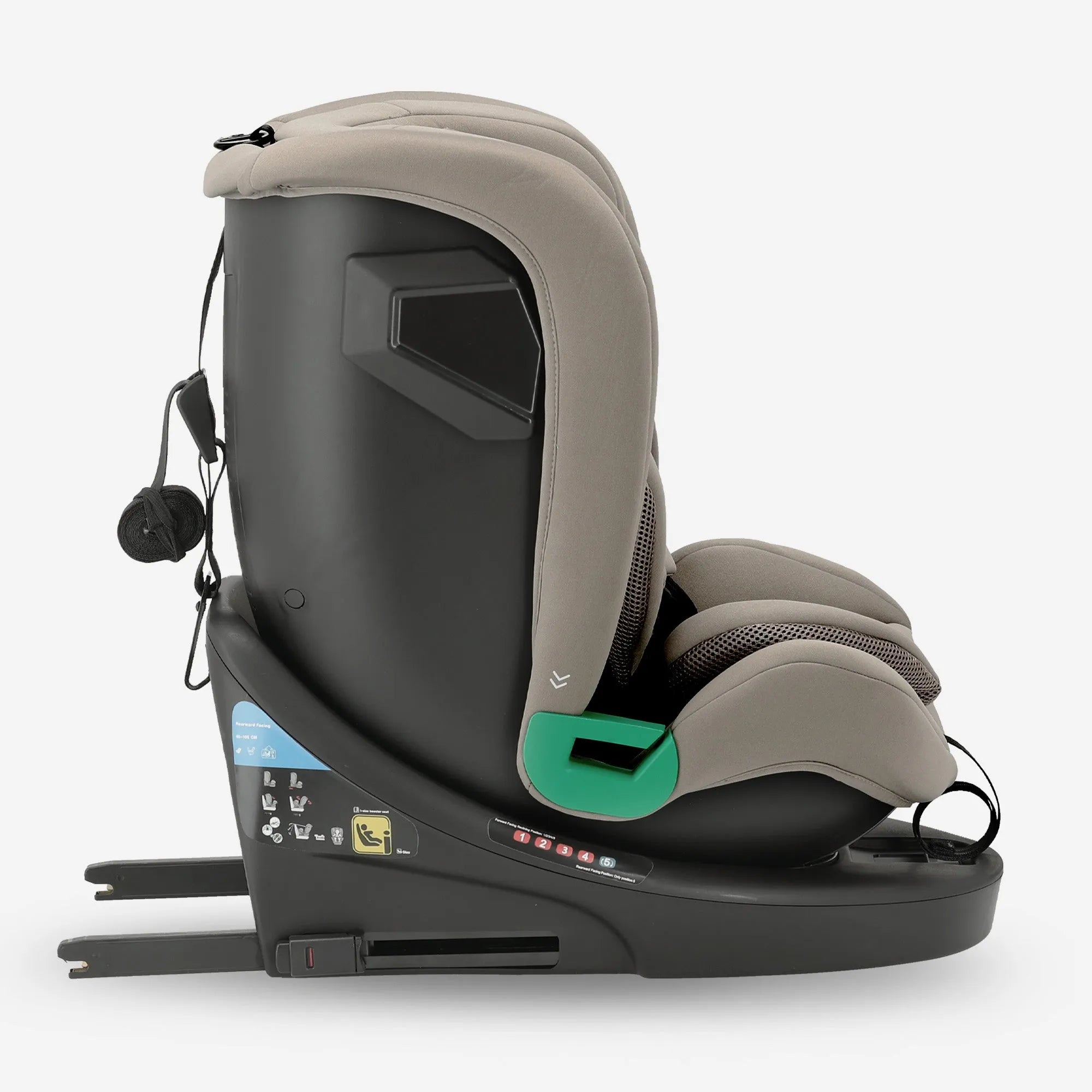 Colin Luxe i-Size/isofix 360° Autostoel 40-150 cm - 0-36 kg - Truffle Nougat