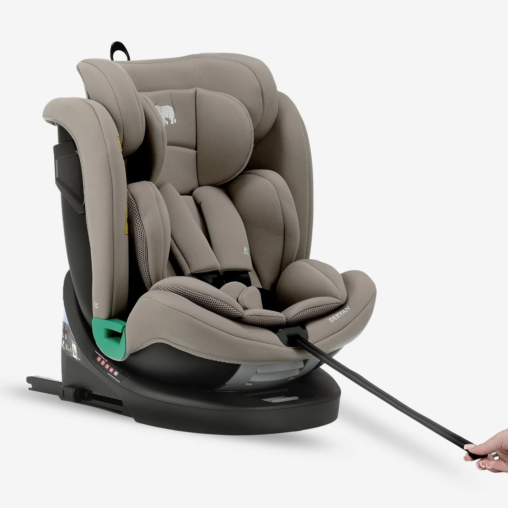 Colin Luxe i-Size/isofix 360° Autostoel 40-150 cm - 0-36 kg - Truffle Nougat