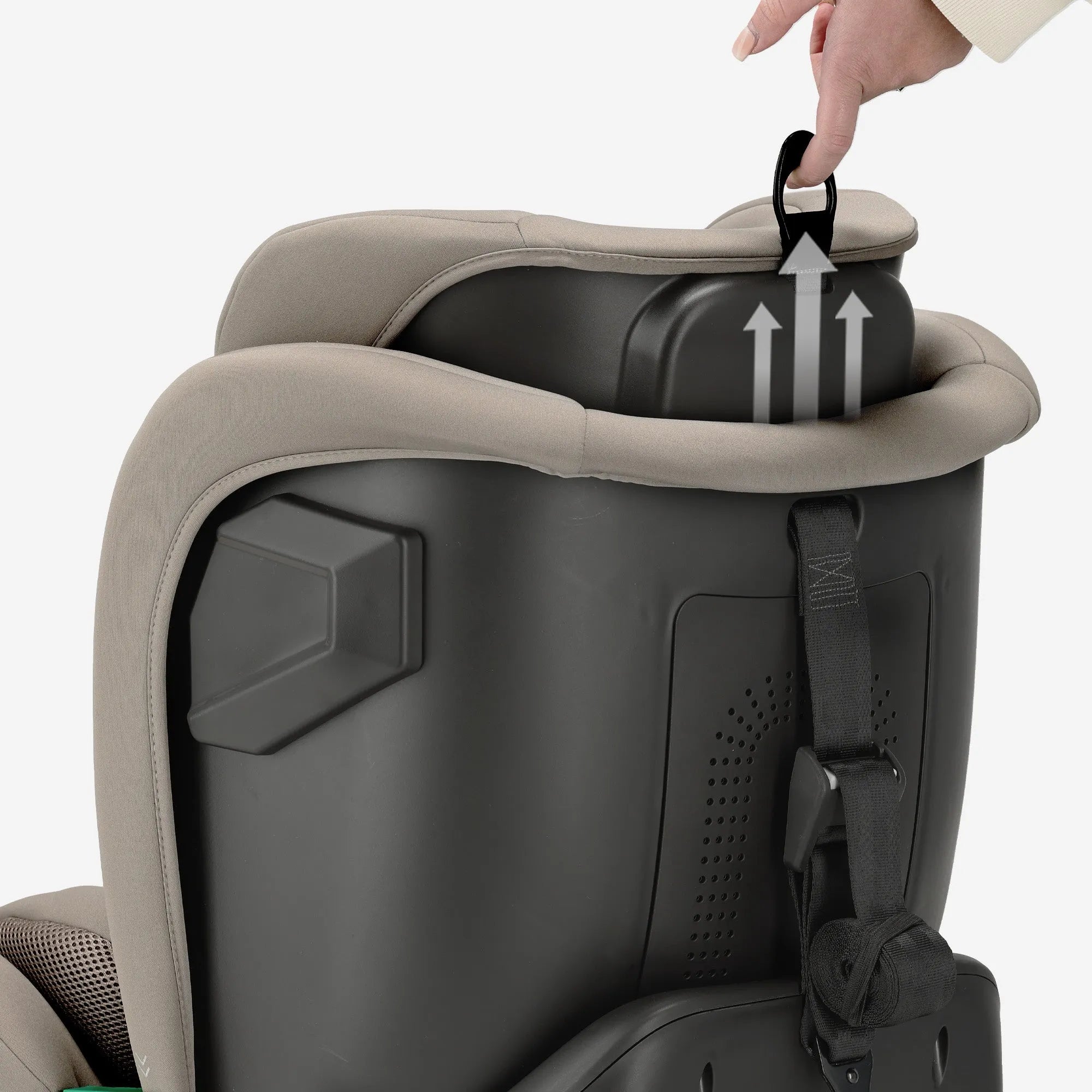 Colin Luxe i-Size/isofix 360° Autostoel 40-150 cm - 0-36 kg - Truffle Nougat