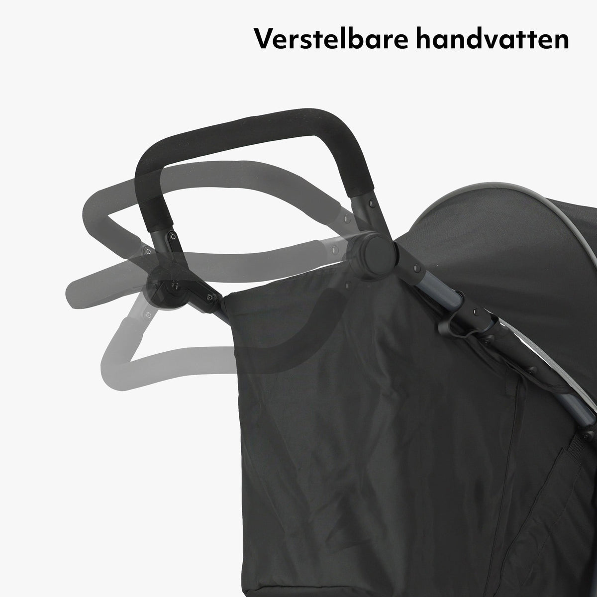 Mooiys Cruze Jogger Hardloop kinderwagen - Zwart