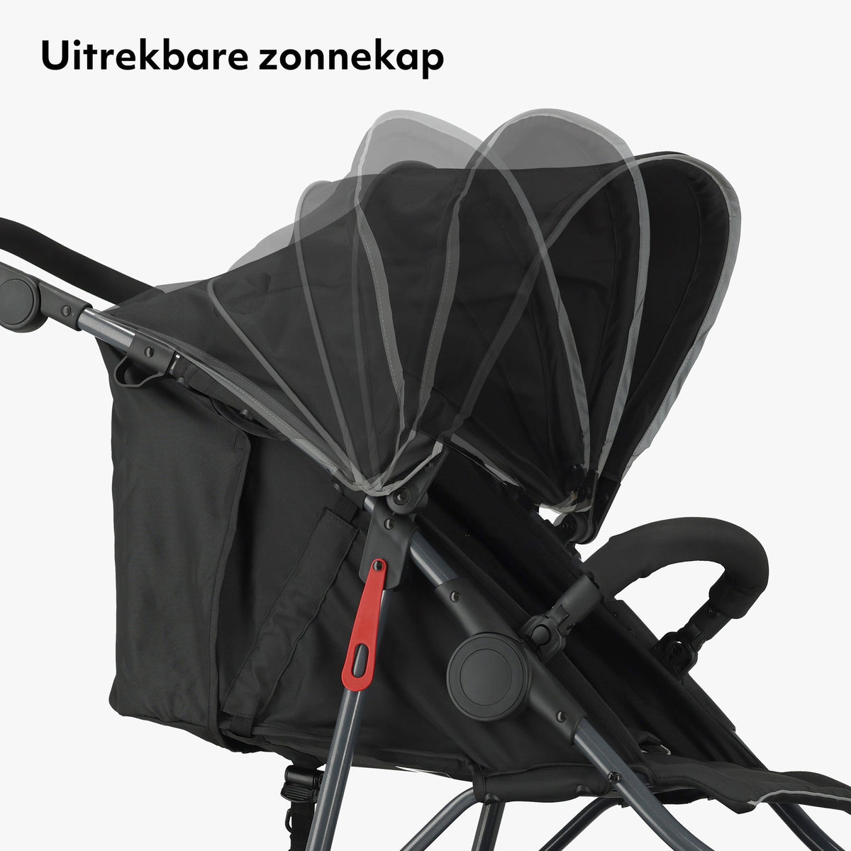 Mooiys Cruze Jogger Hardloop kinderwagen - Zwart