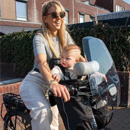 Bike-A-Way Fietsstoeltje regen poncho & windbreaker - Bobike & Yepp