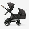 EVY V2 Grijs kinderwagen met compact opvouwbaar frame lichtgewicht ontwerp