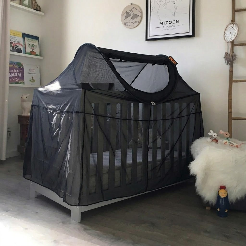 Luxe Campingbed klamboe - Pop Up night cover
