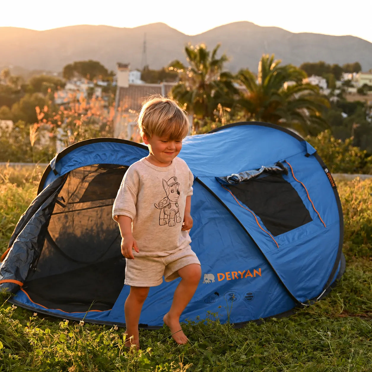 Pop Up Tent Dome - 2000MM waterkolom - Navy