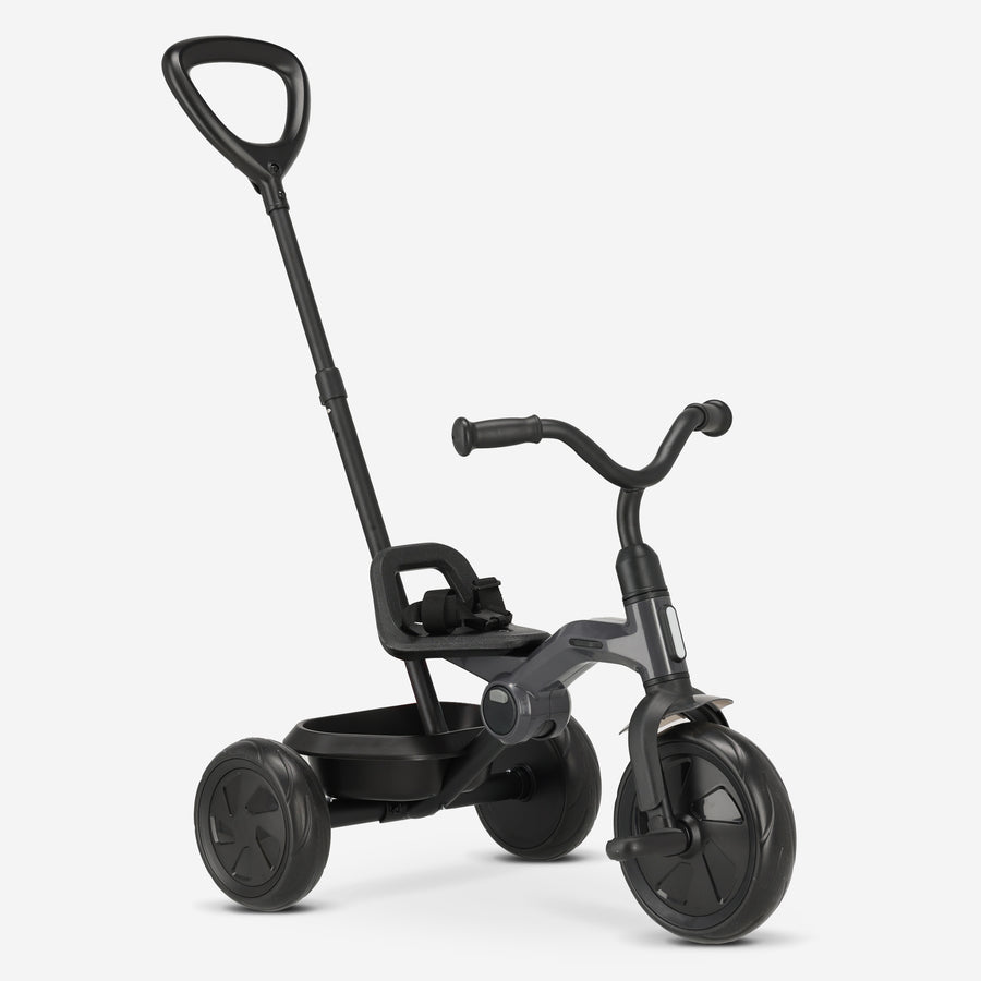 Drifter Driewieler met duwstang Zwart