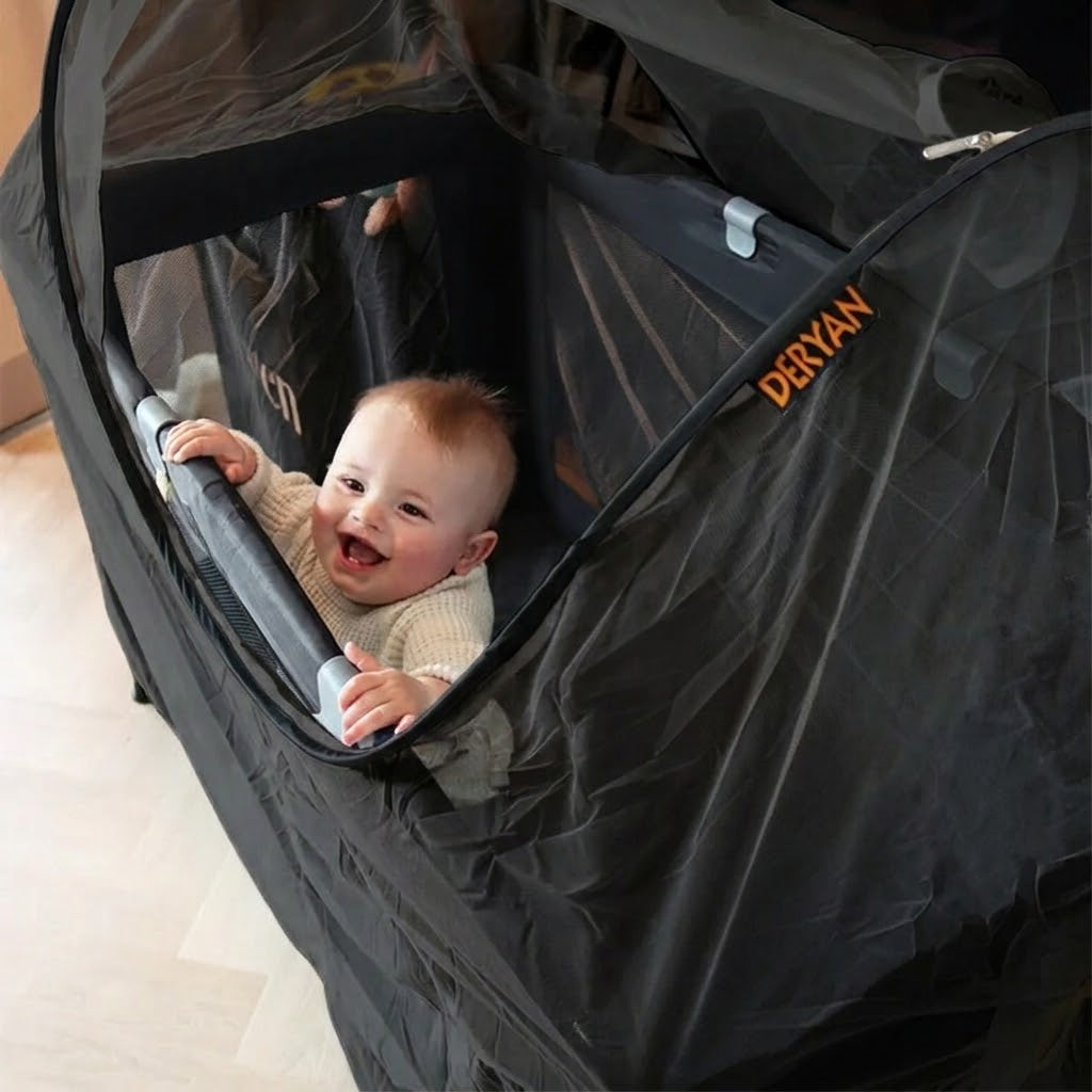 Luxe Campingbed klamboe - Pop Up night cover