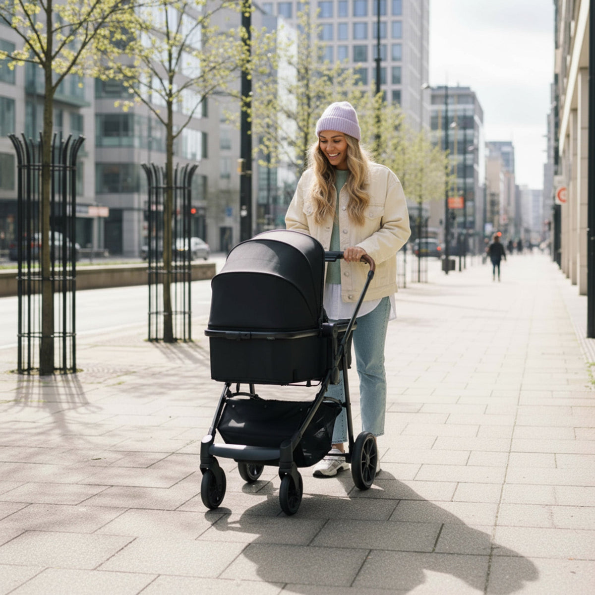 Mooiys Kai Kinderwagen - 3-in-1 reissysteem kinderwagen - Zwart