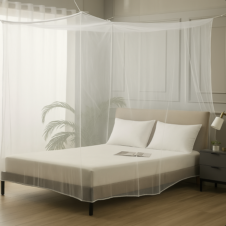Luxe 2 Persoons Klamboe XXL - Inclusief ophang set en reistas