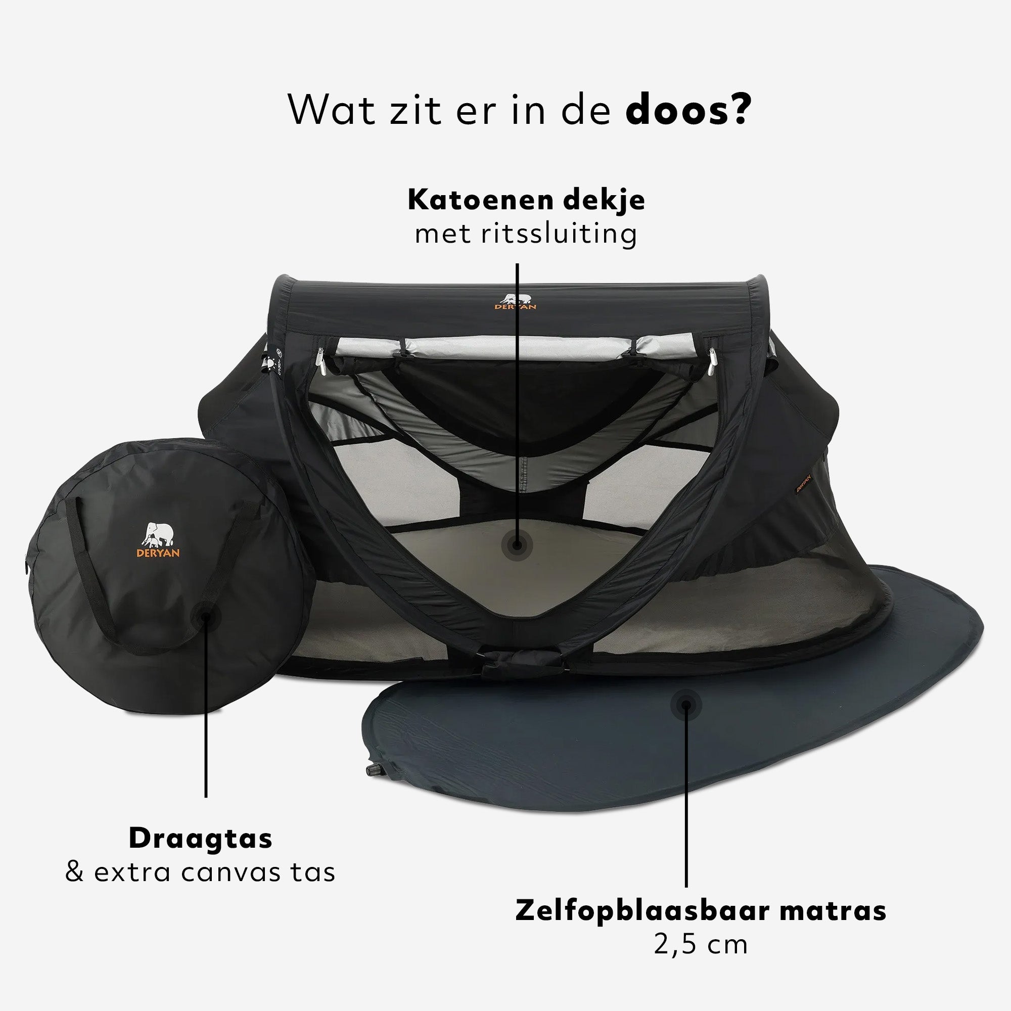 Peuter Luxe Black