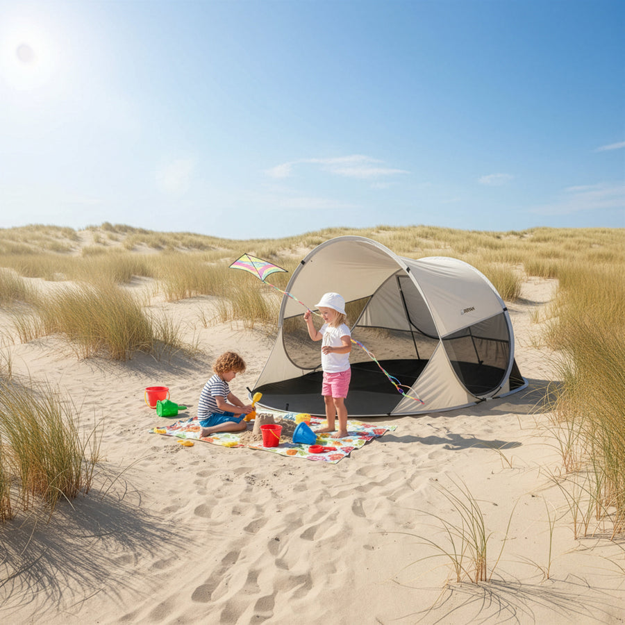Luxe Pop Up Strandtent Large Zand