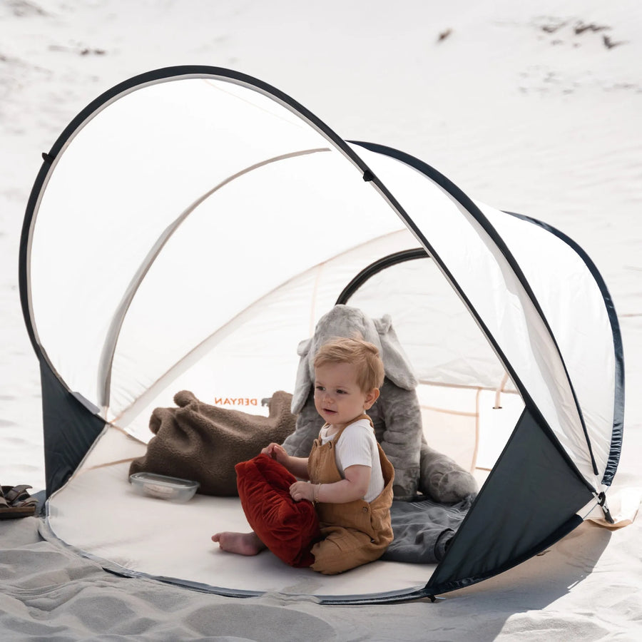 Strandtent XXL Zilver