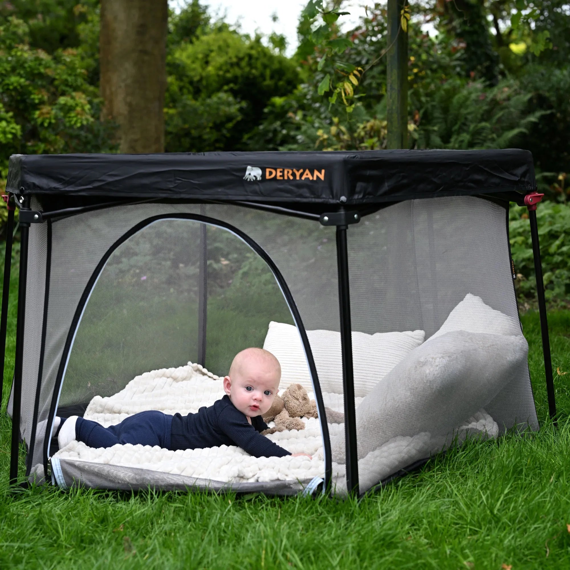 Grondbox - Kinderbox - Kruipbox voor Baby - Zwart